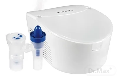 MICROLIFE INHALÁTOR NEB PRO 2v1 1×1 set, inhalátor a nosová voda