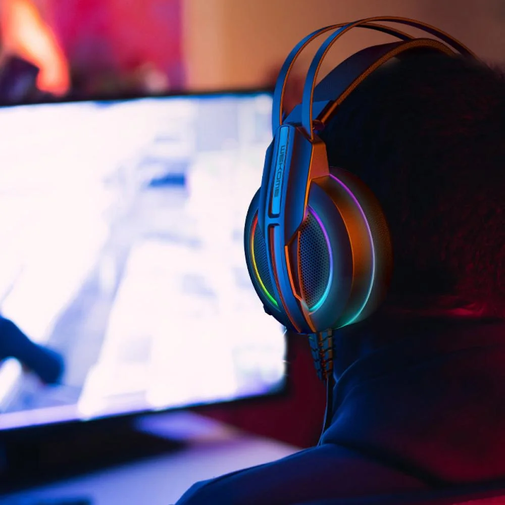 Herné Around-Ear slúchadlá USB Gaming - Sivá 1 x 1 kus, model M9