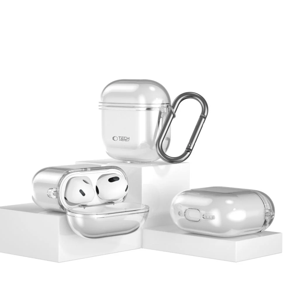 Tech-Protect Flexair puzdro na Apple AirPods Pro 4, priesvitné