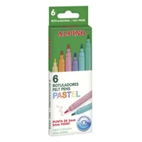 ALPINO Balenie 6 farebných fixiek Pastel