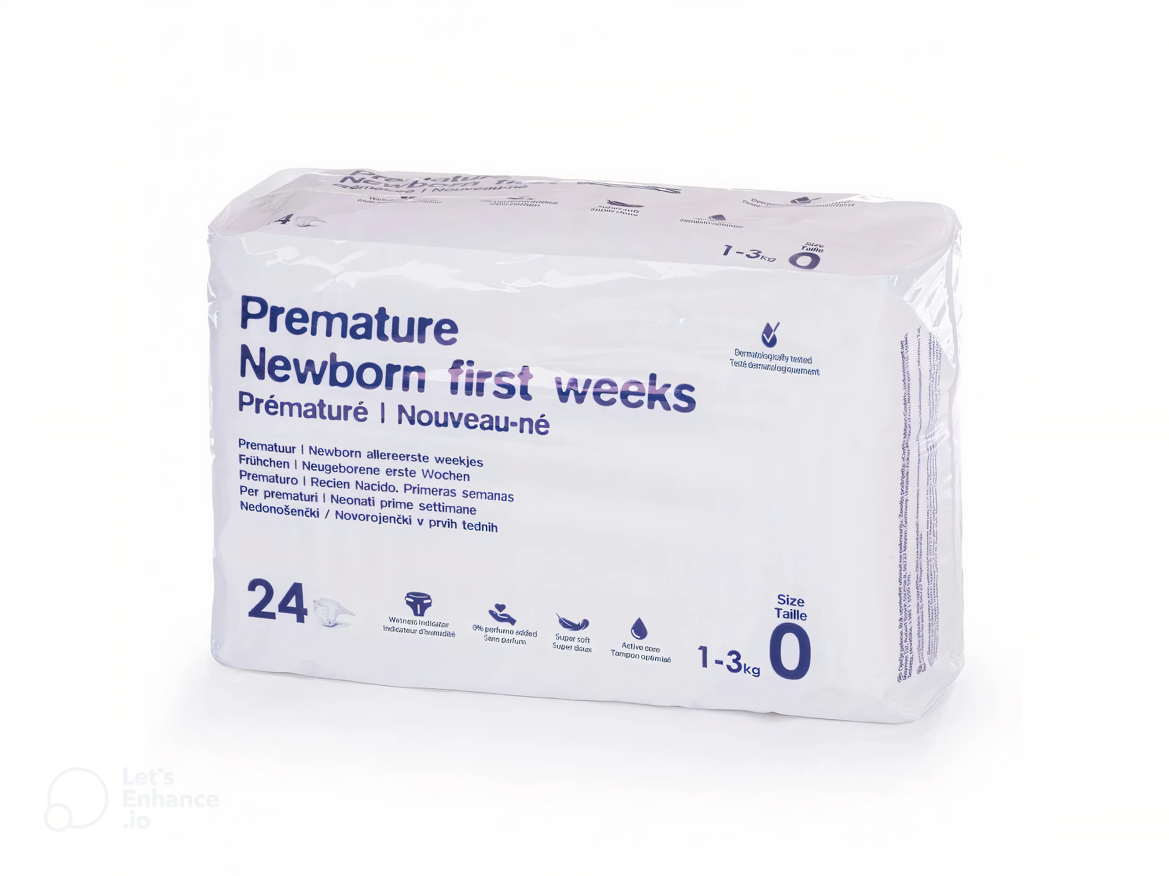 Plienky detské 1-3 kg Premature/24 ks