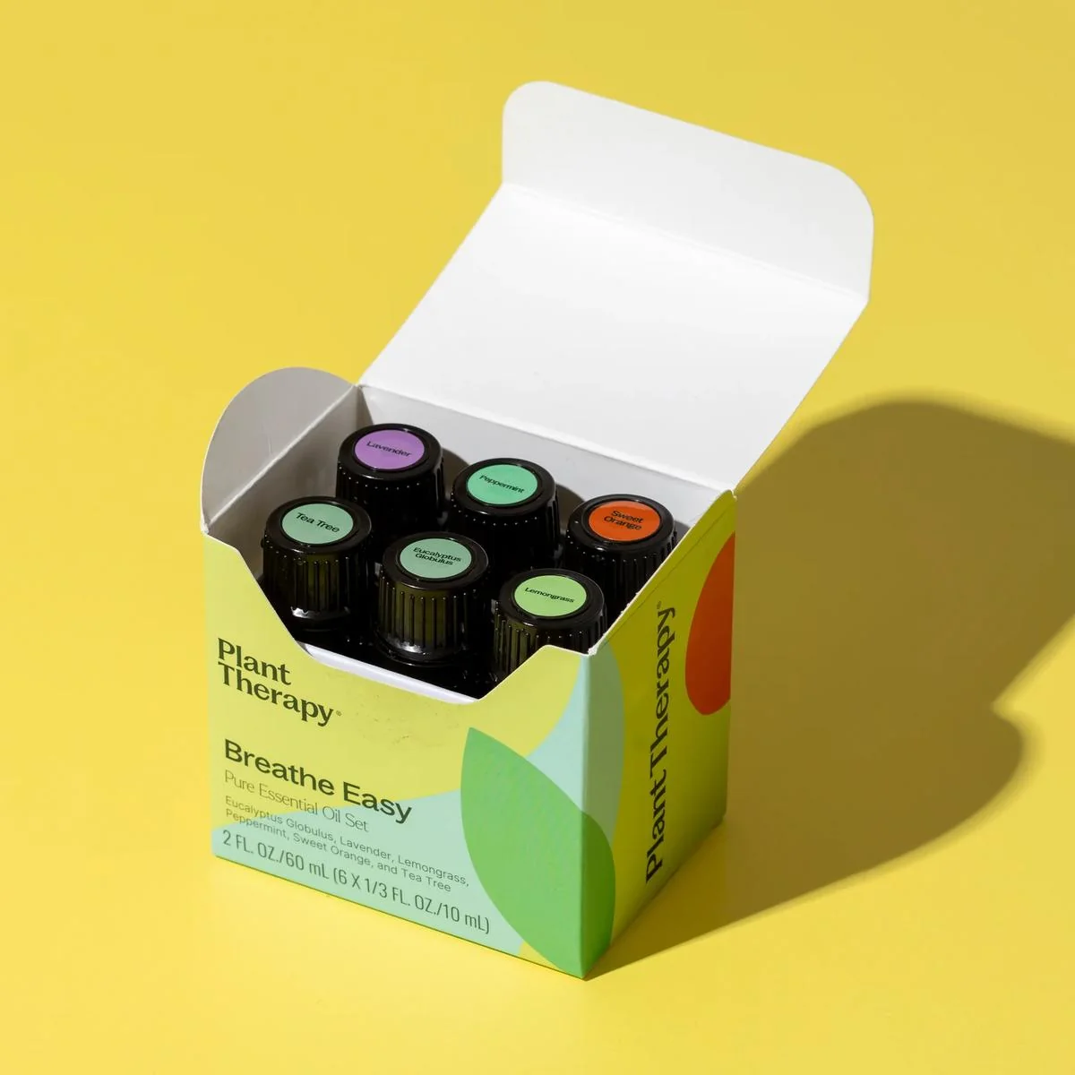 Plant Therapy Breathe Easy set esenciálnych olejov pre ľahké dýchanie 6x10ml Objem: 60 ml