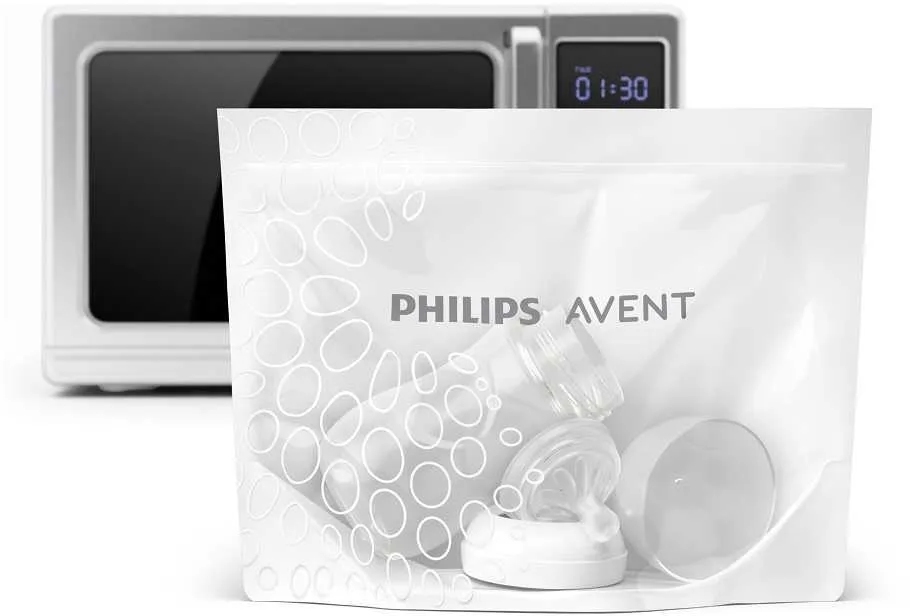 Philips AVENT Vrecká sterilizačné do mikrovlnnej rúry, 5 ks 1×5 ks, sterilizačné vrecká