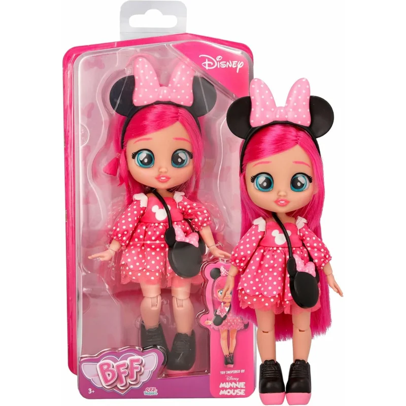 IMC Toys Cry Babies BFF Disney Minnie bábika