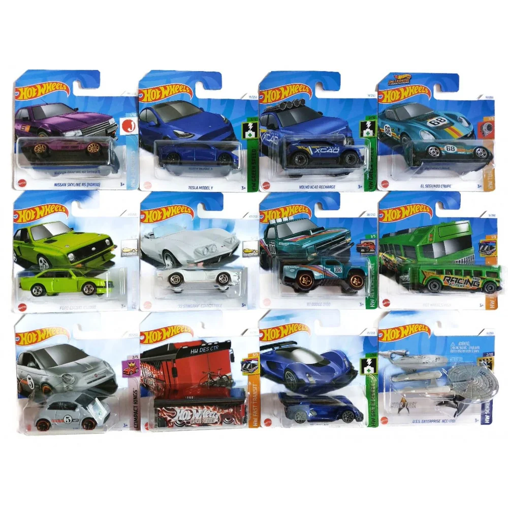 2x Auto Hot Wheels  N521 mix modelov 1ks-MATTEL