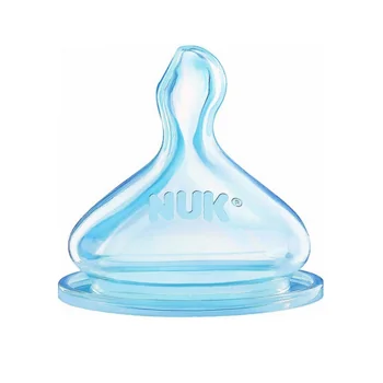 NUK CUMLÍK na fľašu FC+, V1 Silikón, Anti-colic 1×1 ks, cumeľ