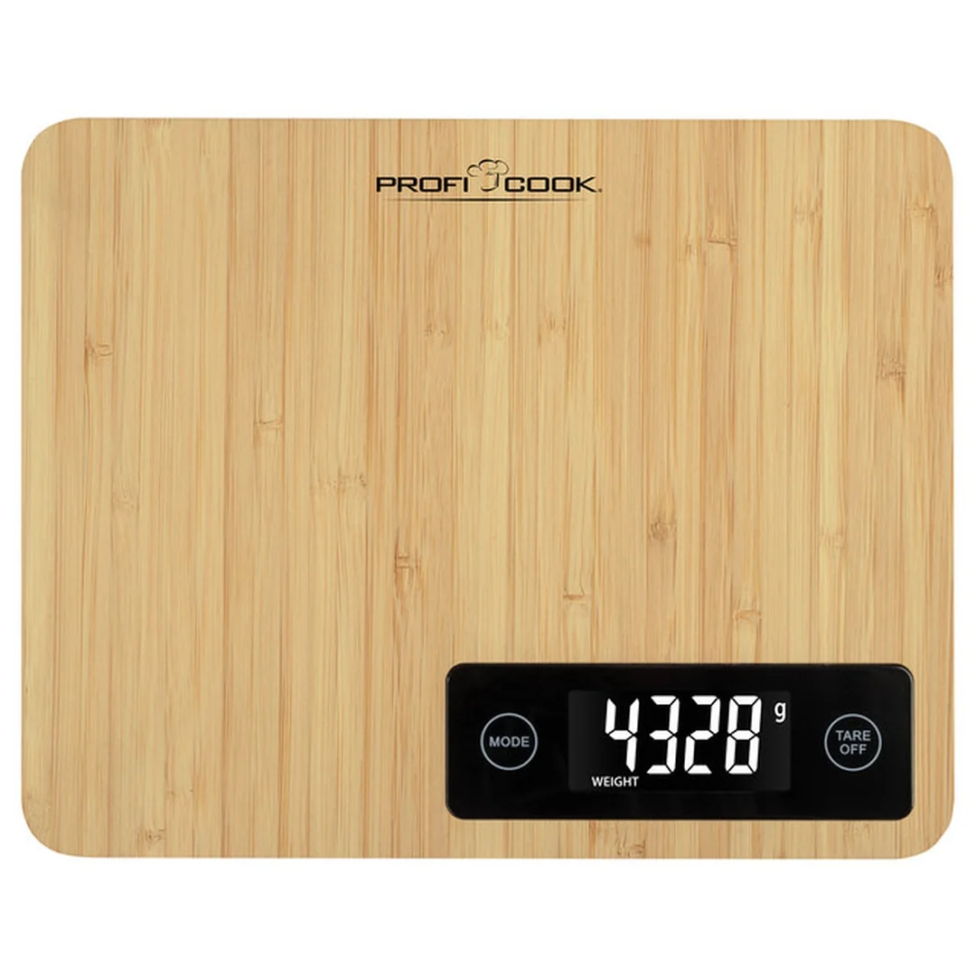 ProfiCook KW 1271 bambusová kuchynská váha 5 kg