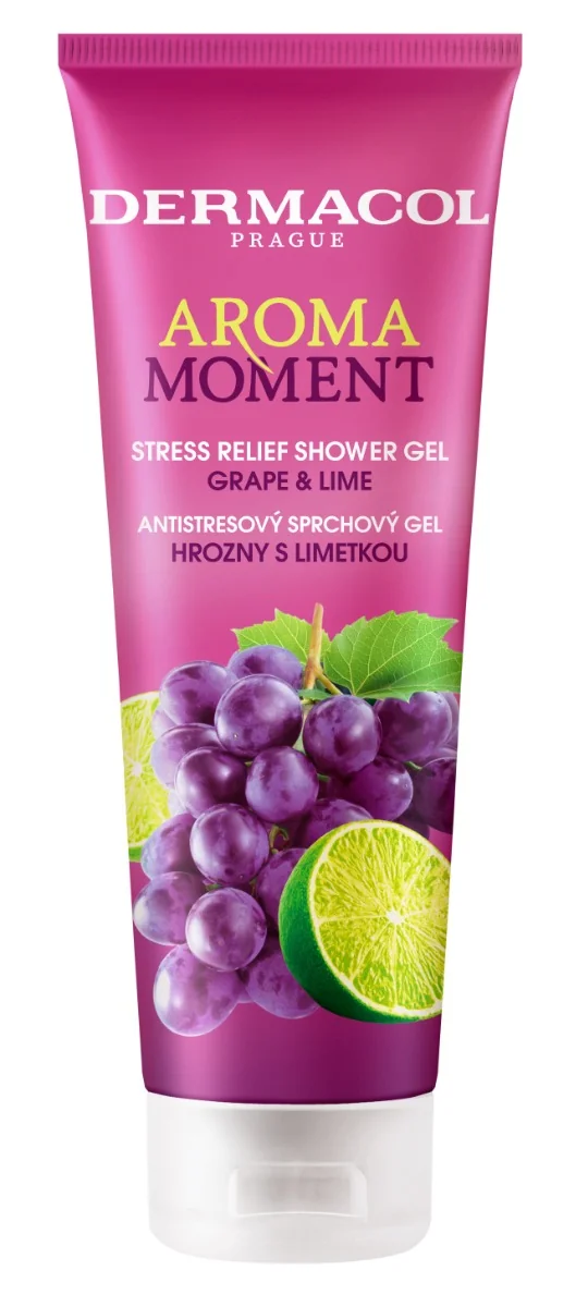 Aroma Moment sprchovací gél Hrozno limetka 1×250 ml, sprchový gél