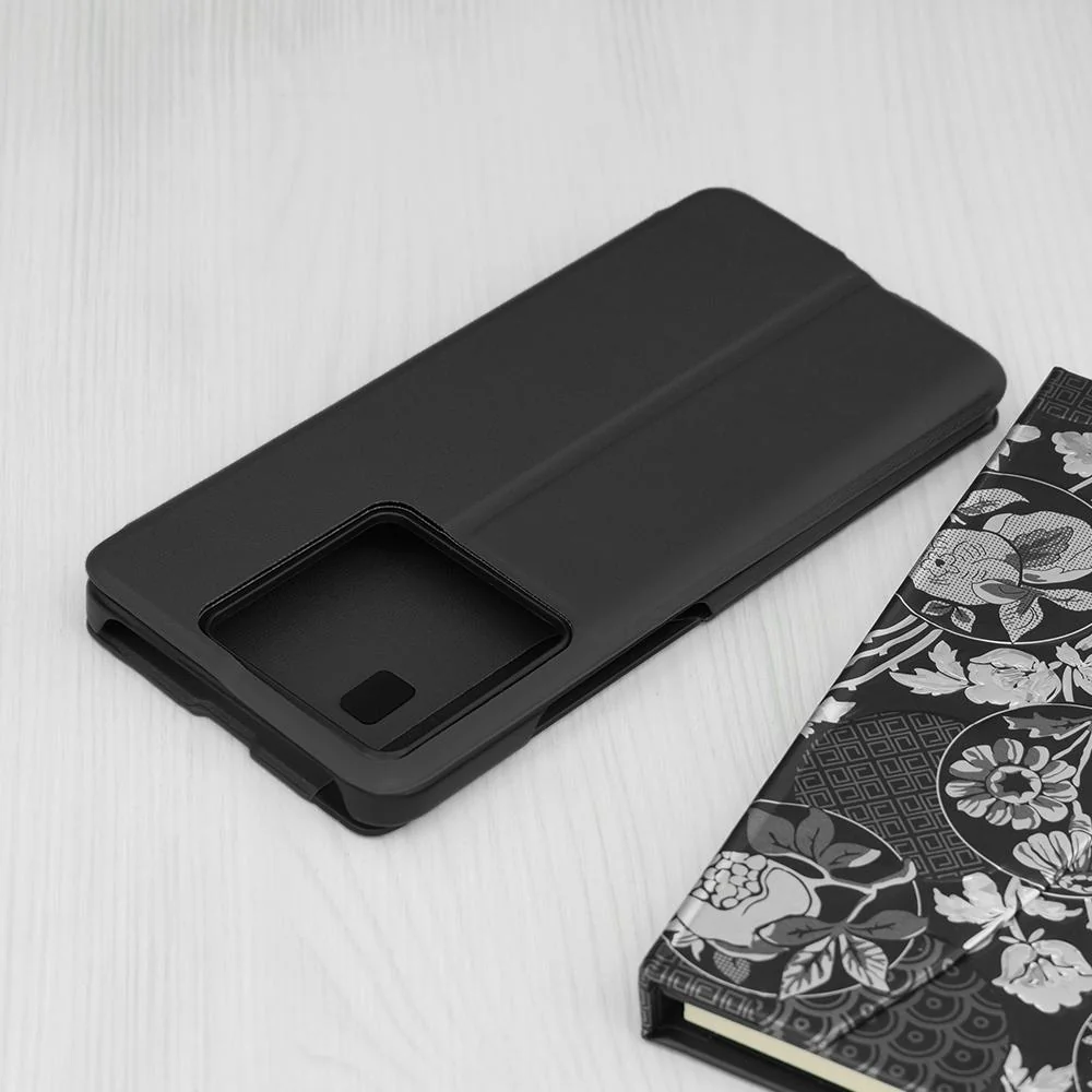 Elegantné knižkové puzdro View Case - Fialová