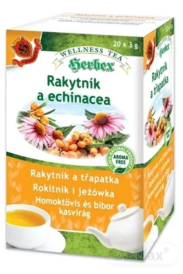 HERBEX Rakytník a echinacea 20×3 g, bylinná zmes