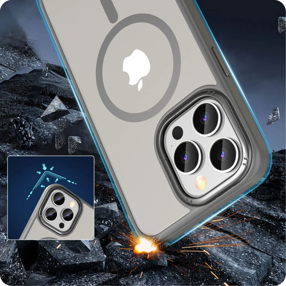 Tech-Protect Magmat MagSafe kryt na iPhone 15 Pro, titanium