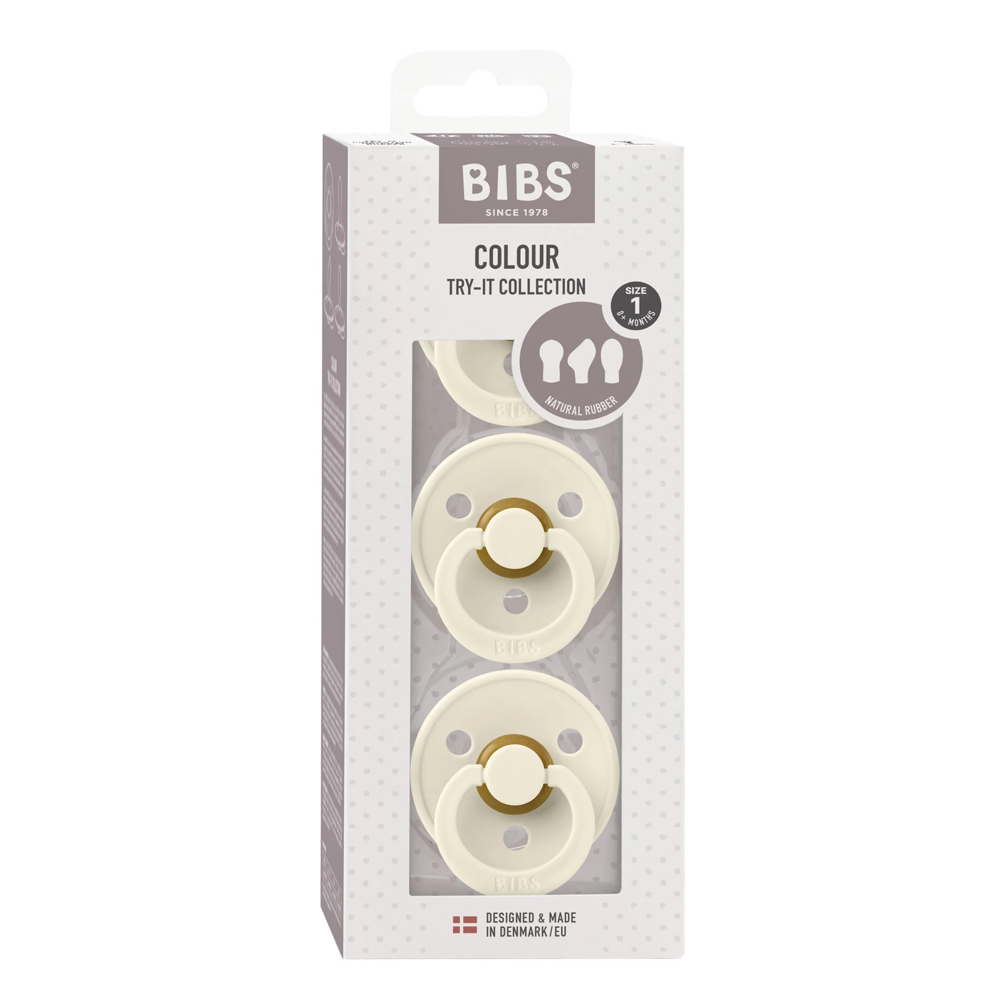 BIBS Colour TRY IT 3-balenie Blush
