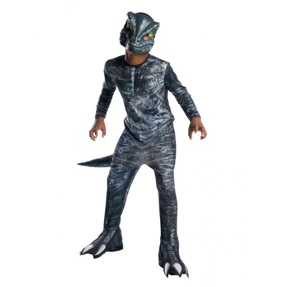 Velociraptor Blue Childs Jurský svet: Padlé kráľovstvo - Karnevalový kostým-MOVEO