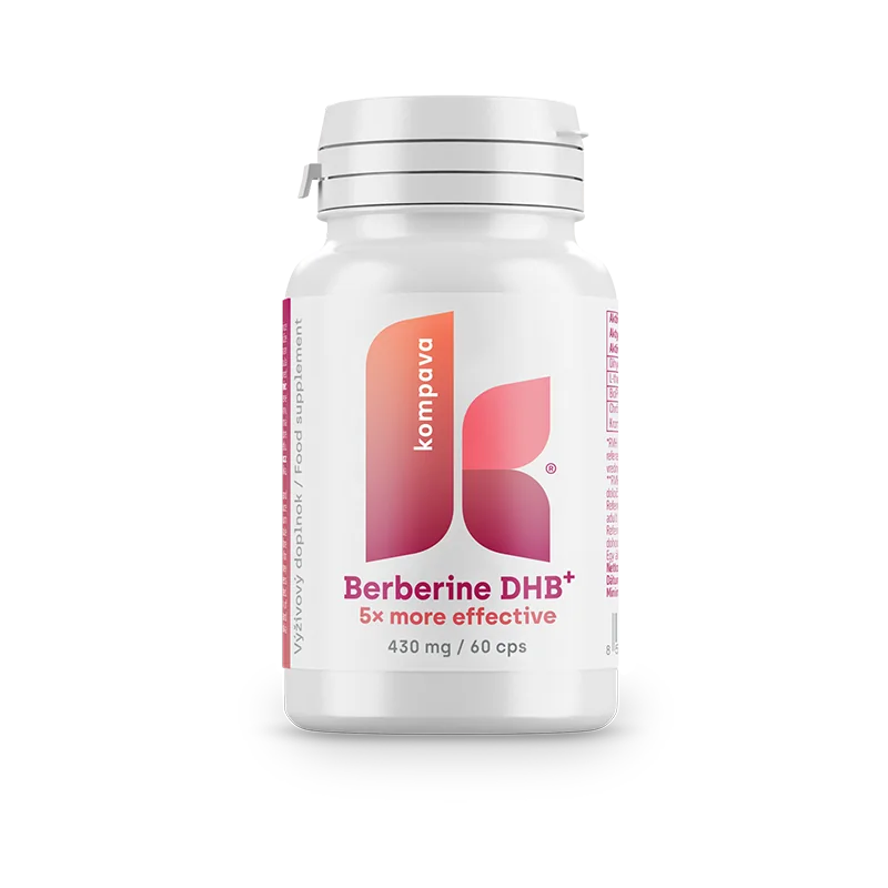 KOMPAVA Berberine DHB+ 430 mg / 60 cps