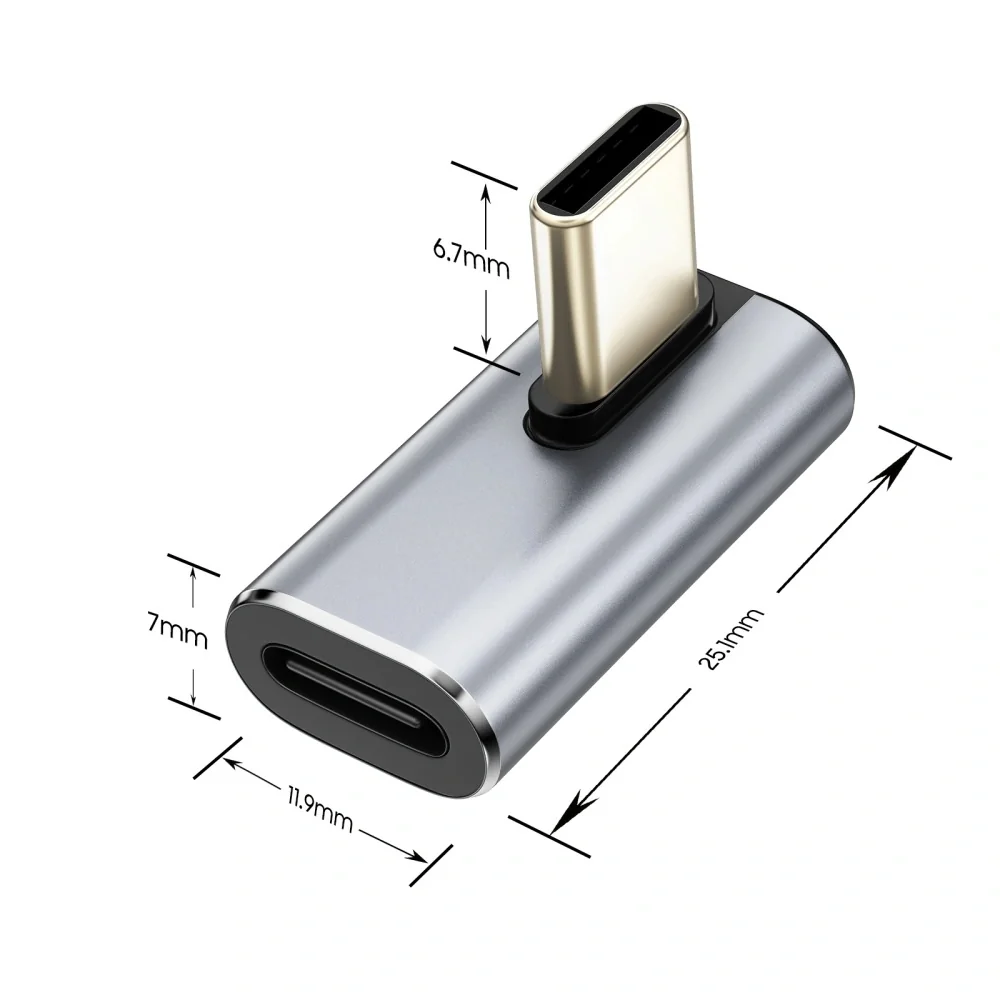 Tech-Protect Ultraboost AA03 adaptér USB-C, šedý