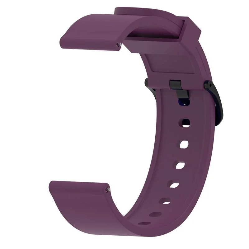 BStrap Silicone remienok na Xiaomi Amazfit GTS dark purple