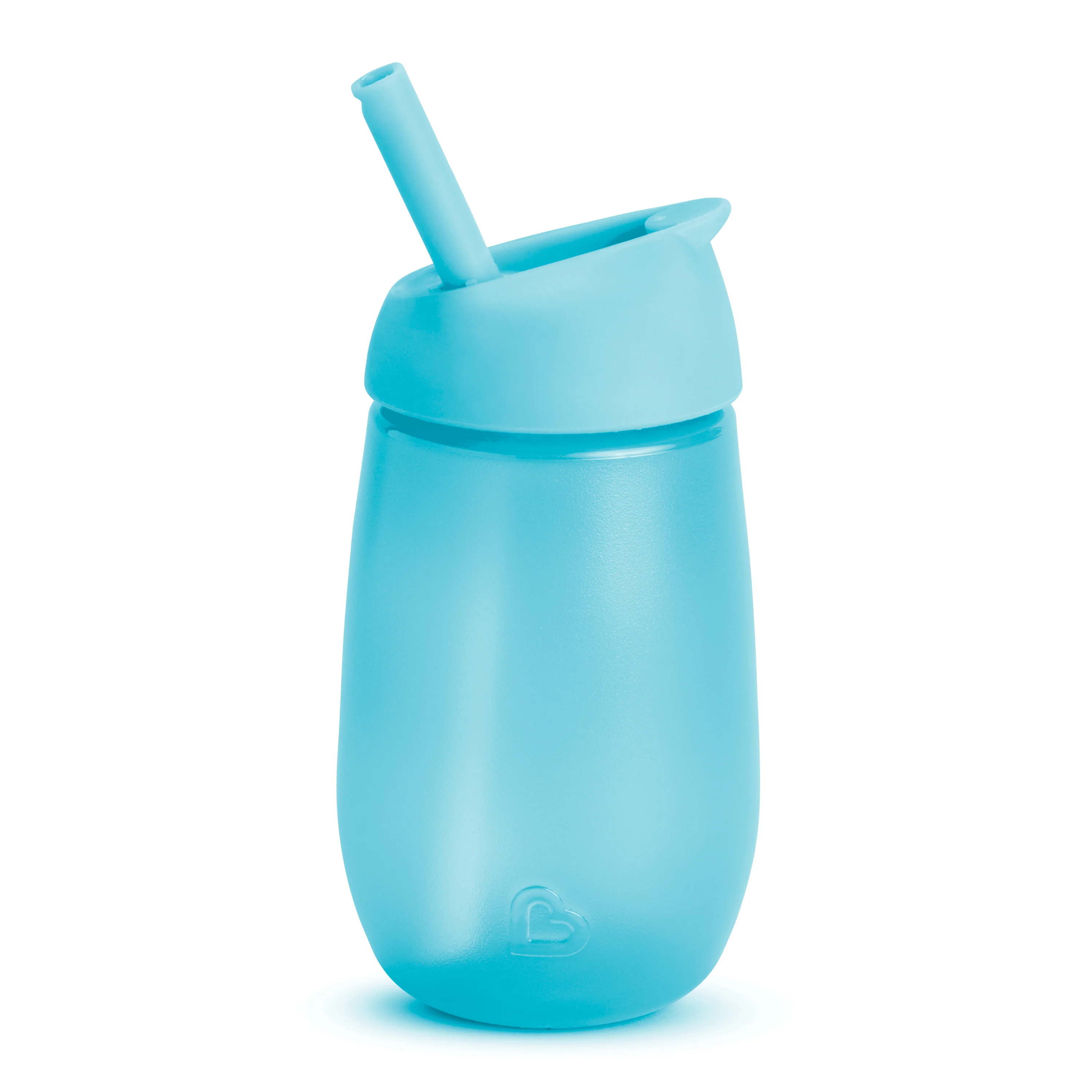 Munchkin Simple Clean fľaša so slamkou, 296ml, 12m+, modrá 1 ks