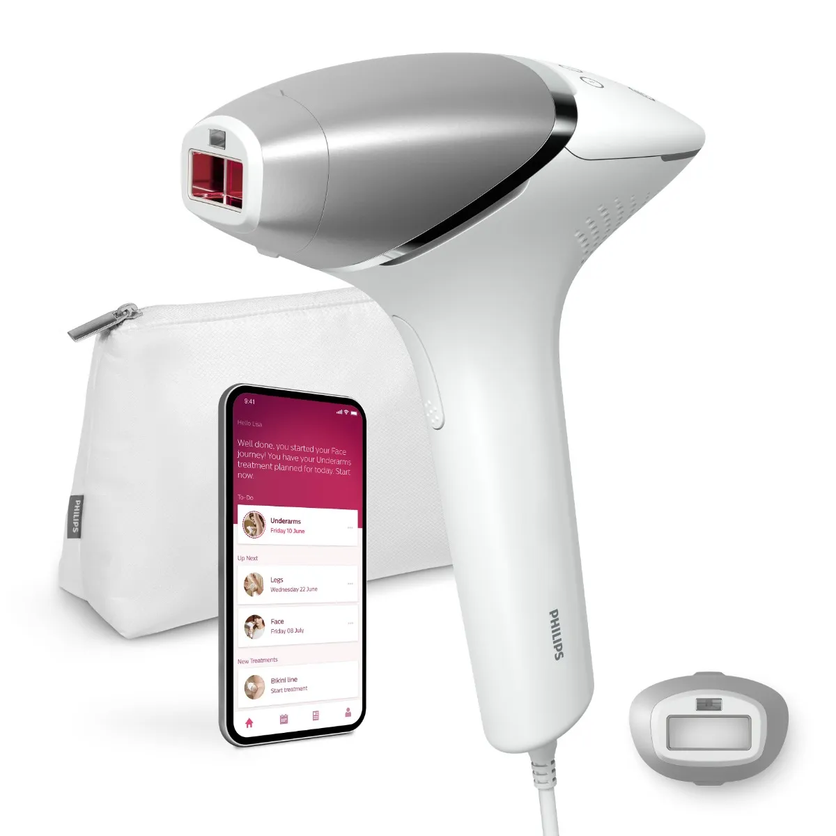 Philips Lumea IPL 8000 BRI940/00 SenseIQ 1x1 ks, IPL epilátor