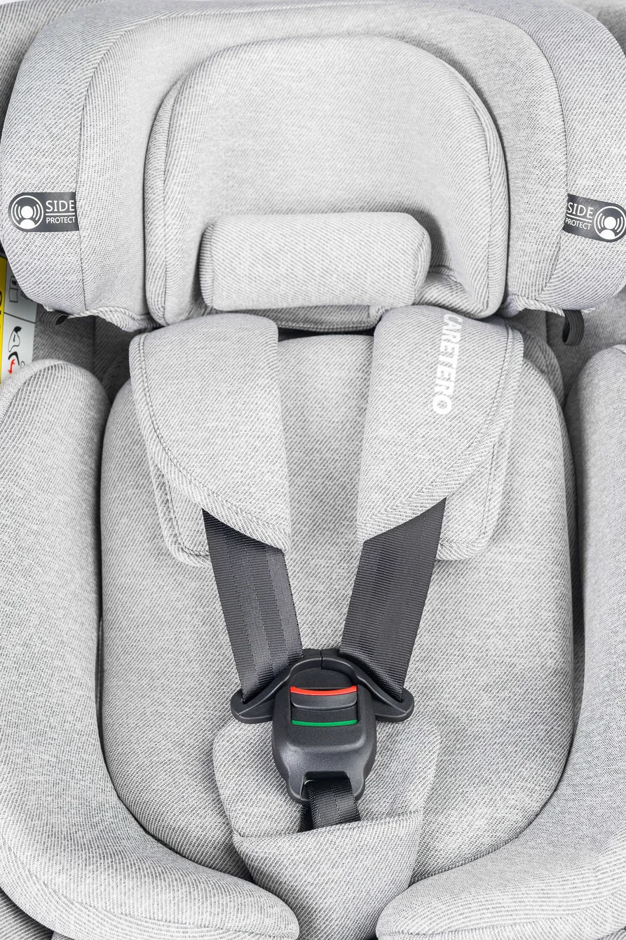 Autosedačka Lumi i-Size 40-150 cm, Isofix, 360 °, rastová, od 0m + do 12 rokov - sv. šedá