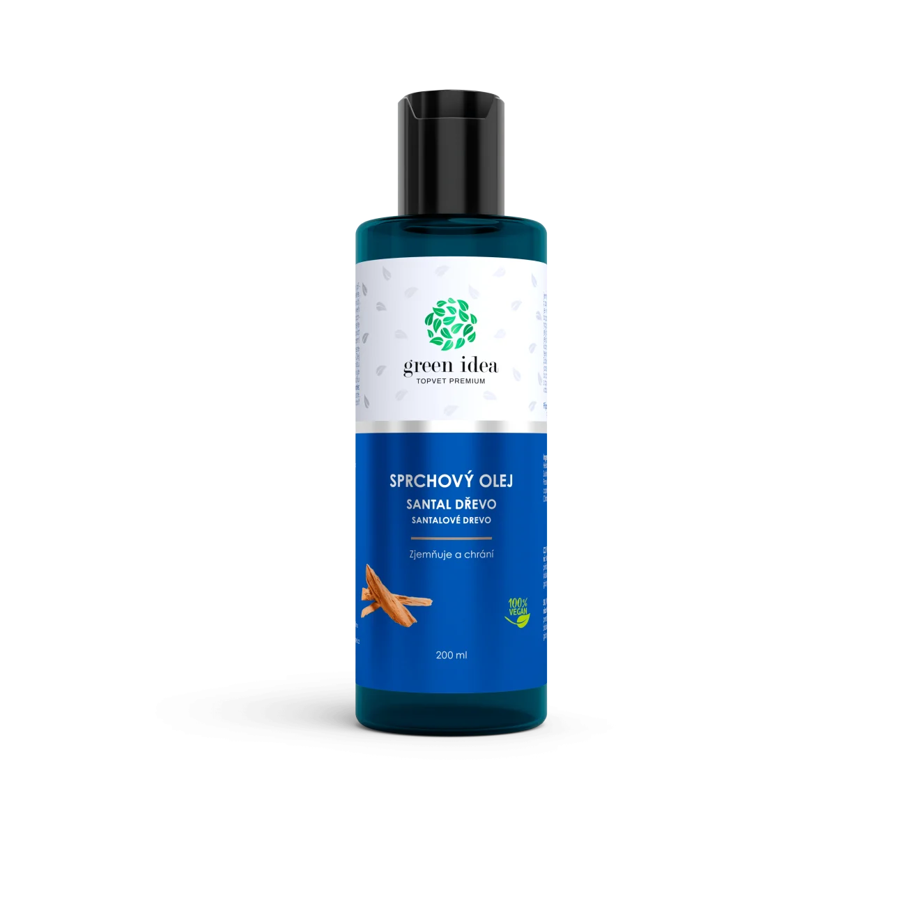 Sprchový olej – Santalové drevo 200 ml – Green idea