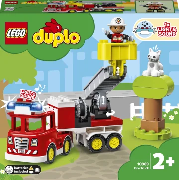 LEGO® DUPLO® 10969 Hasičské auto 1×1 ks, lego stavebnica