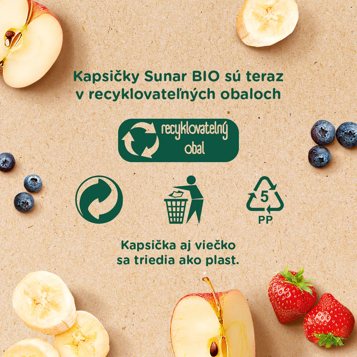 SUNAR BIO SMICHACEK mango, marhuľa, mrkva, fenykel 1×100 g, ovocný príkrm