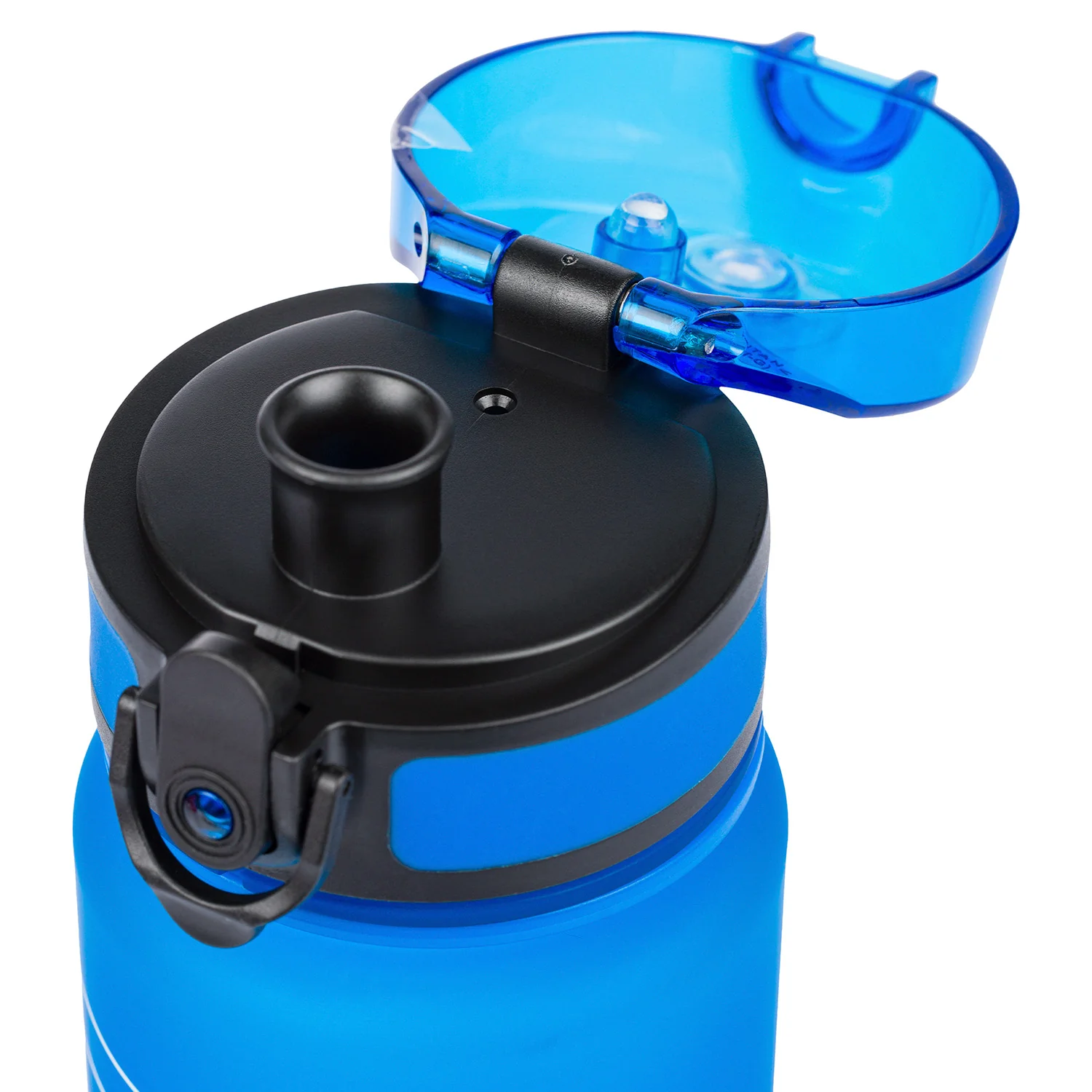 Tritanová fľaša na pitie Logo modrá 500 ml