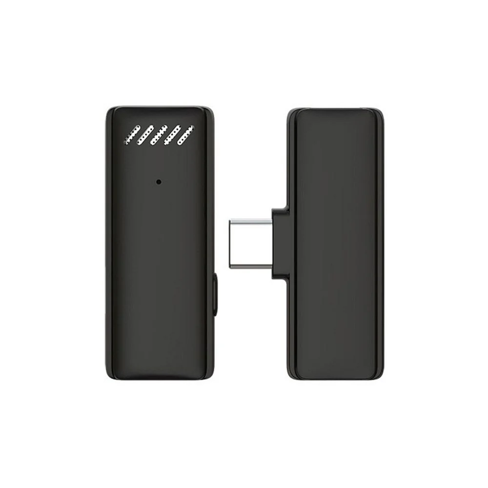 MG S11 bezdrôtový lavalier mikrofón USB-C + nabíjacie puzdro, čierny