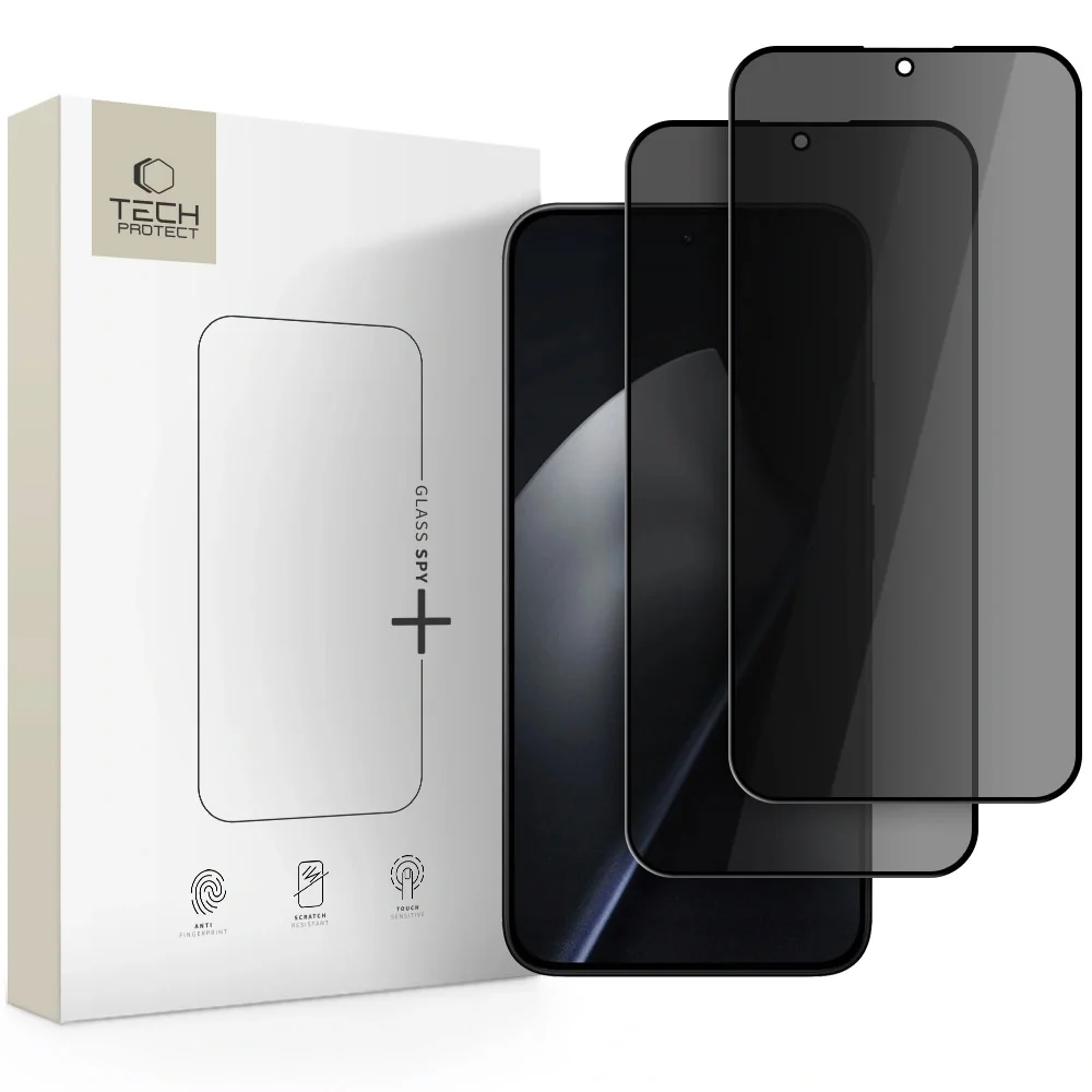 Tech-Protect Glass Spy 2x ochranné sklo na Xiaomi 15T / 15T Pro, čierne e