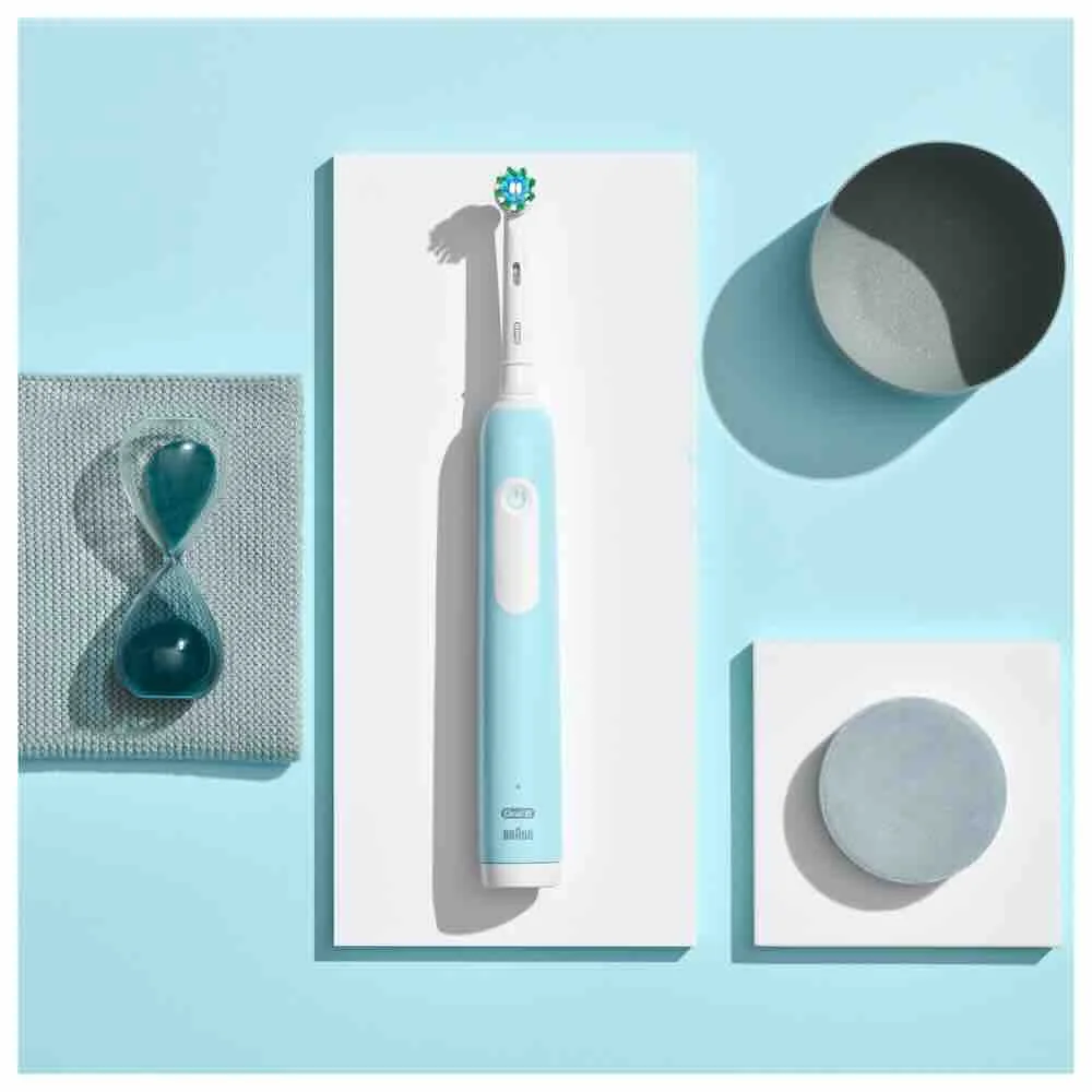 Oral-B EK Pro Series 1 Caribeean Blue + Cestovné púzdro 1×1 ks, elektrická zubná kefka