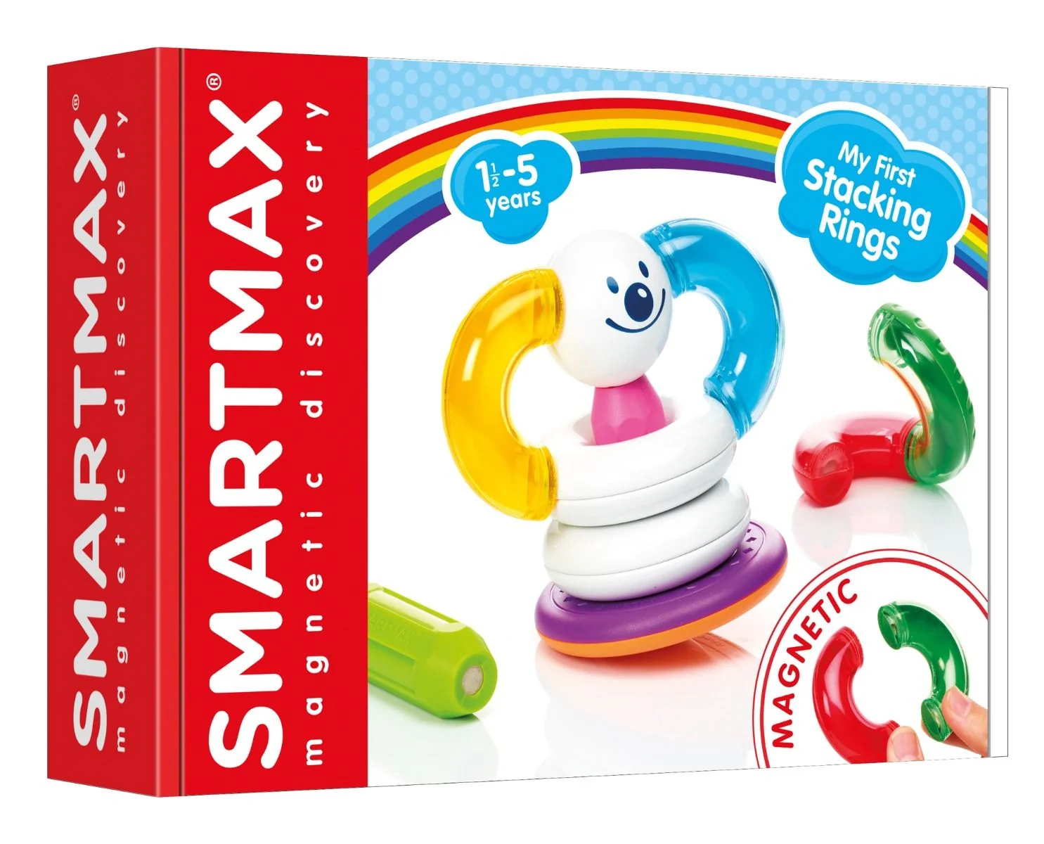 SmartMax - Moje prvé magnetické stohovacie krúžky