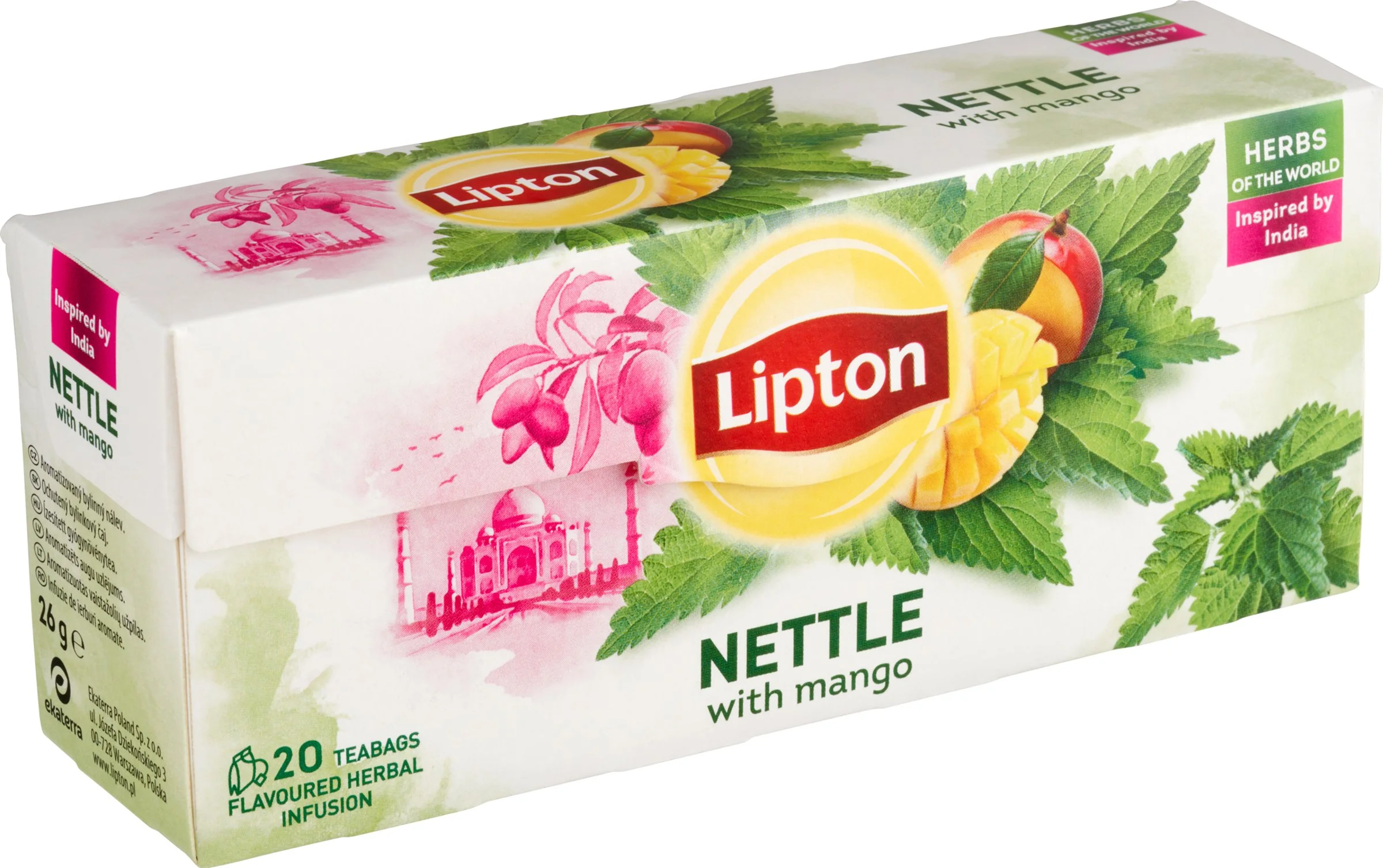 Lipton Nettle with Mango 1,3g 20 ks