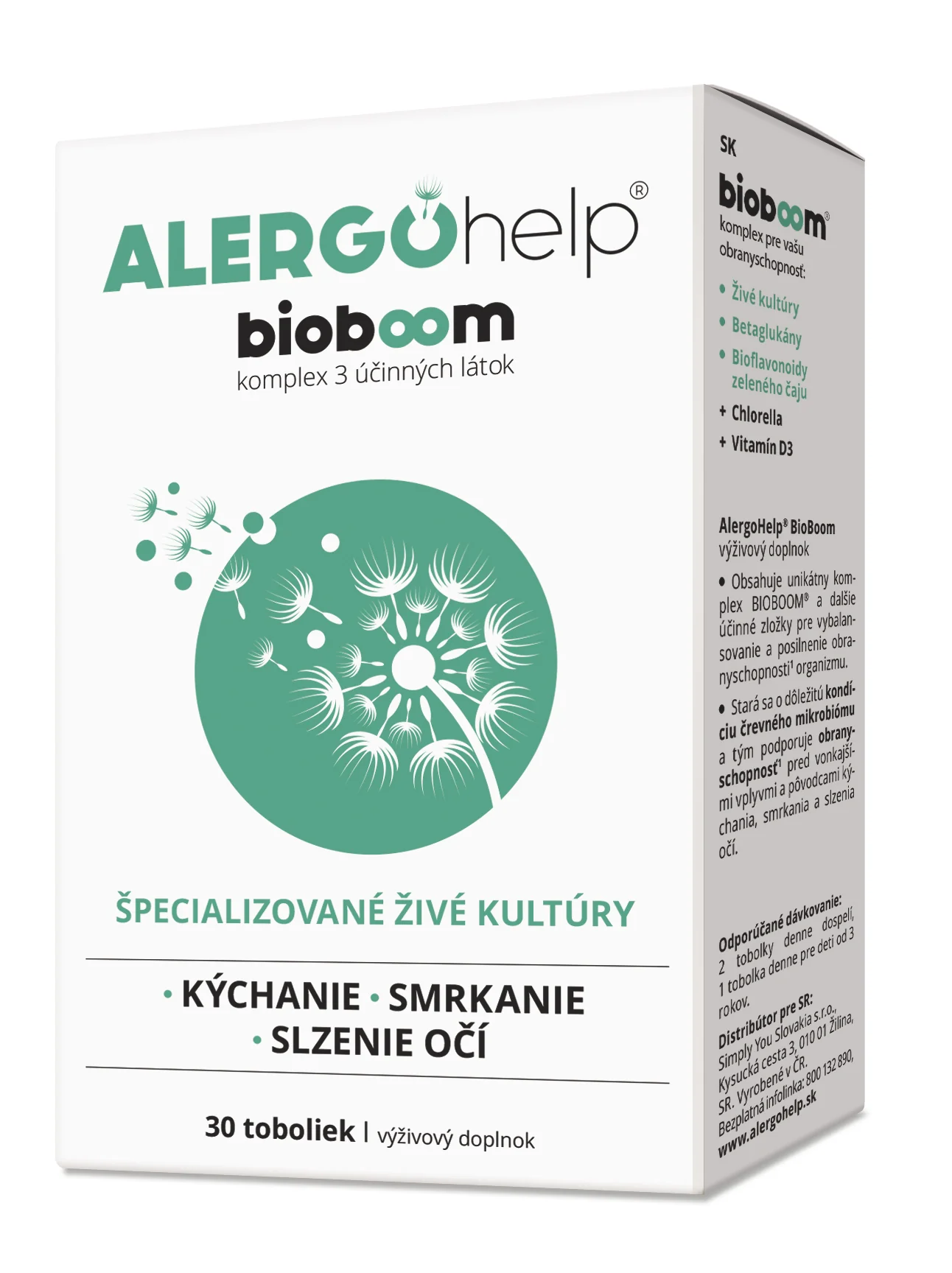 AlergoHelp BioBoom 1×30 ks, výživový doplnok