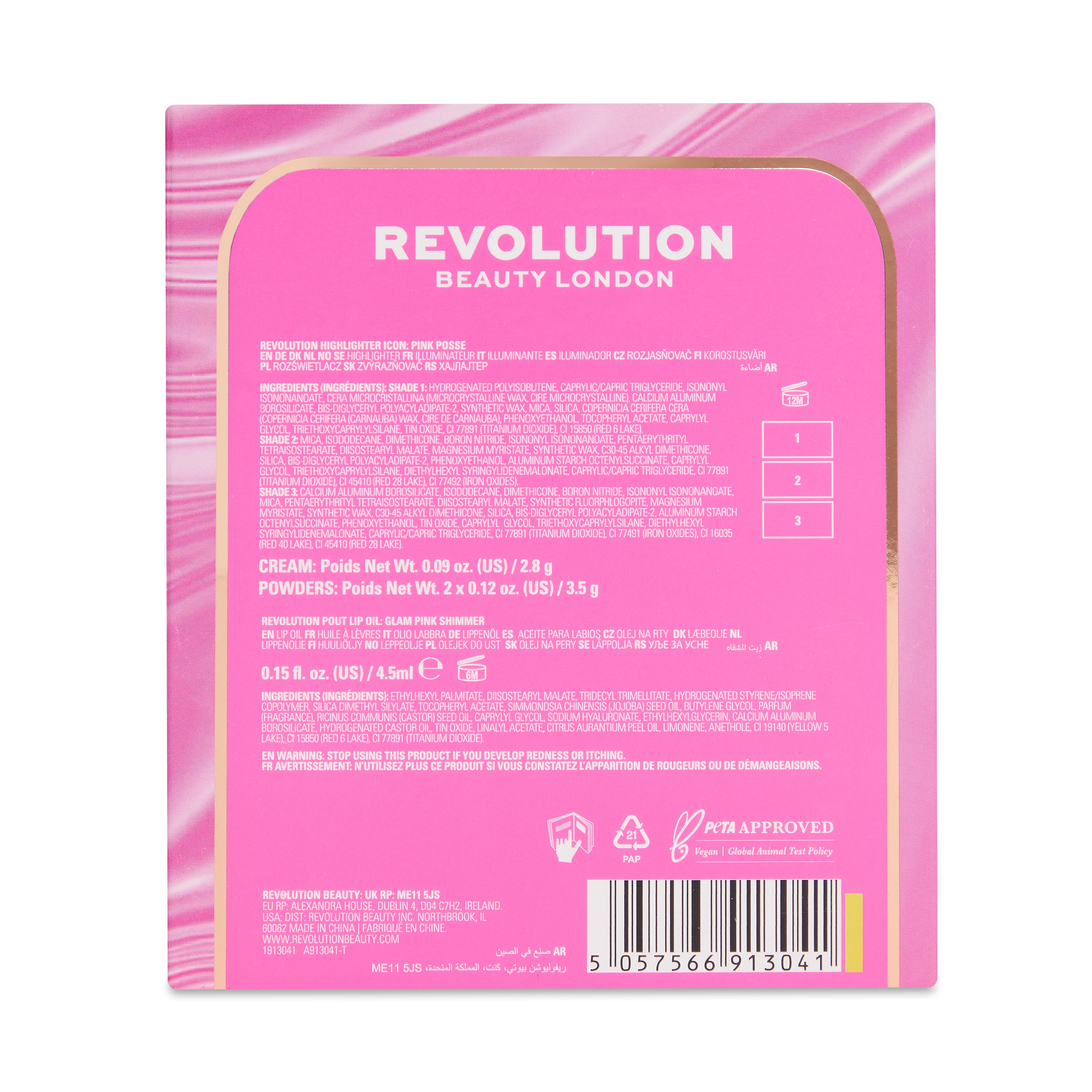 Revolution Candy Glam Duo 1 ks