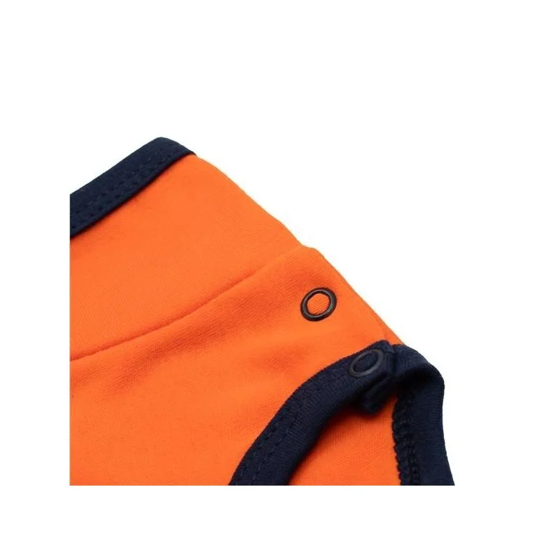 Dojčenské body s dlhým rukávom  modré, vel. 86 (12-18m)