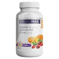 IMUNOMAX Forte Vitamín C+D+Zinok