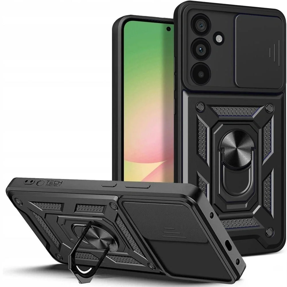 Tech-Protect Camshield kryt na Samsung Galaxy A27 5G, čierny
