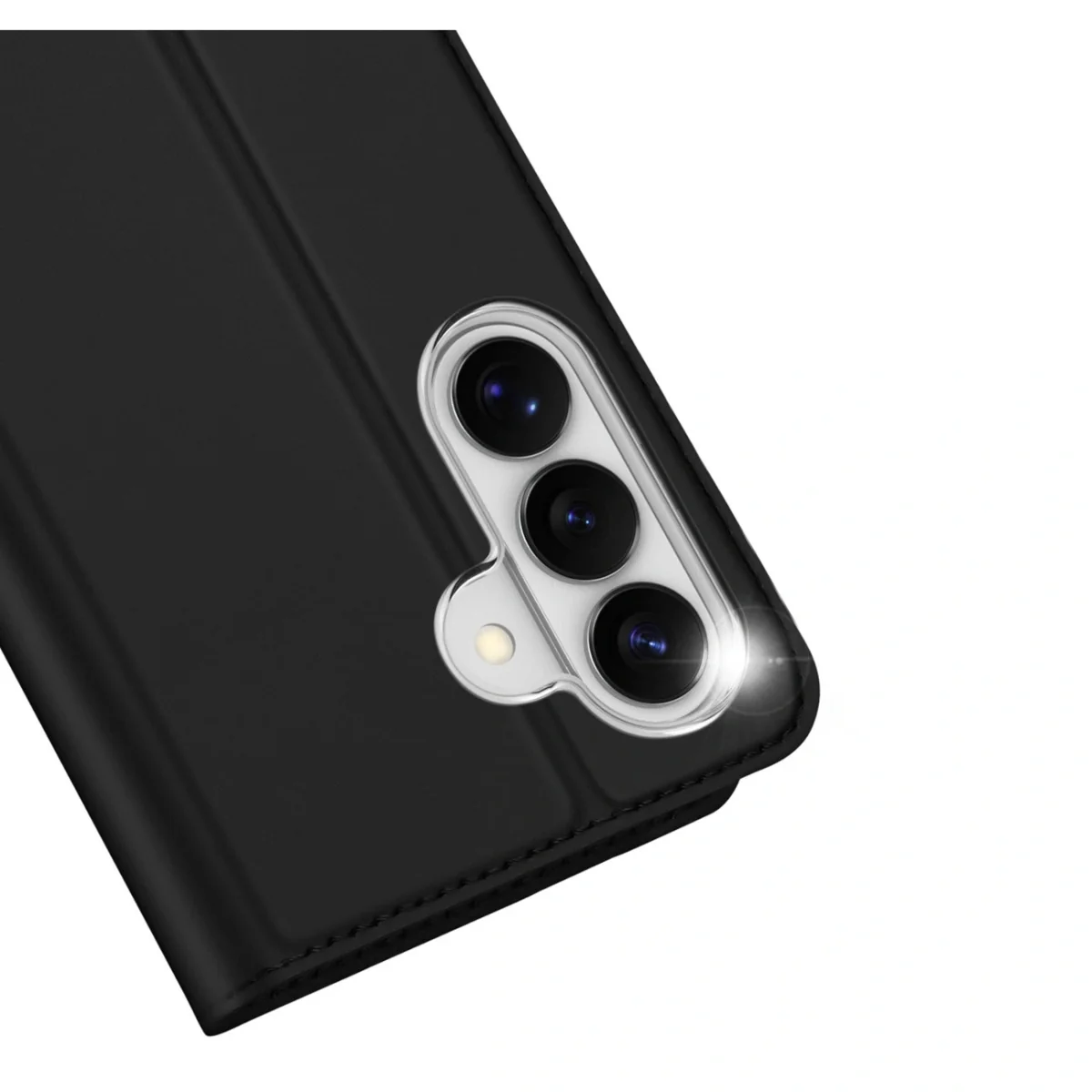 Dux Ducis Skin Pro knižkové puzdro na Samsung Galaxy S26, čierne