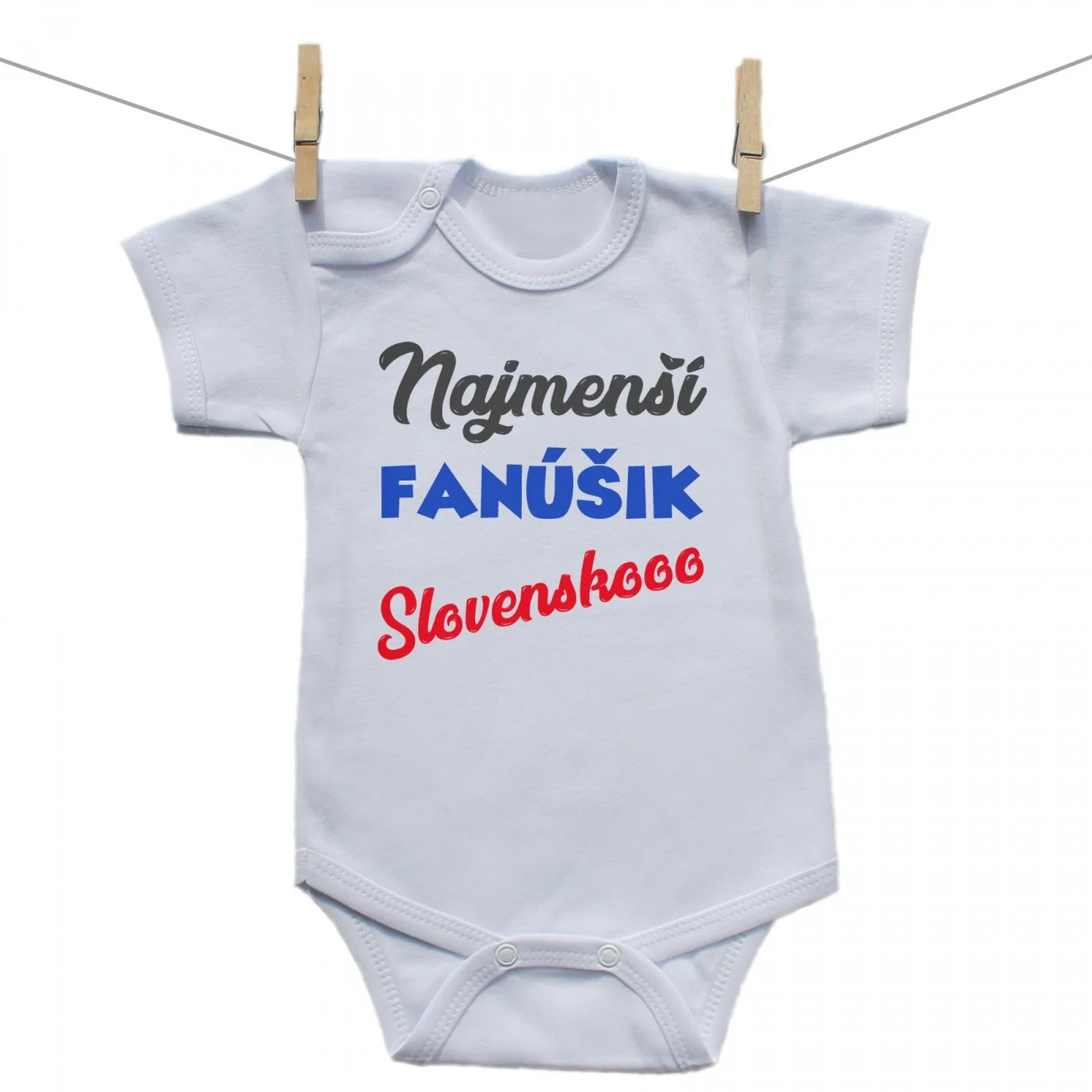 Boodyy Body s krátkym rukávom Najmenší fanúšik Veľkosť: 50