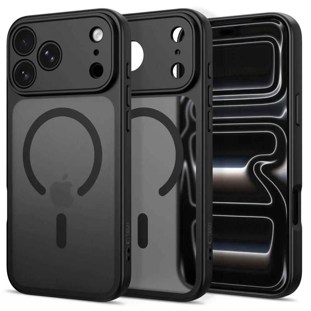 Tech-Protect BasicMag MagSafe kryt na iPhone 17 Pro Max / 18 Pro Max, čierne