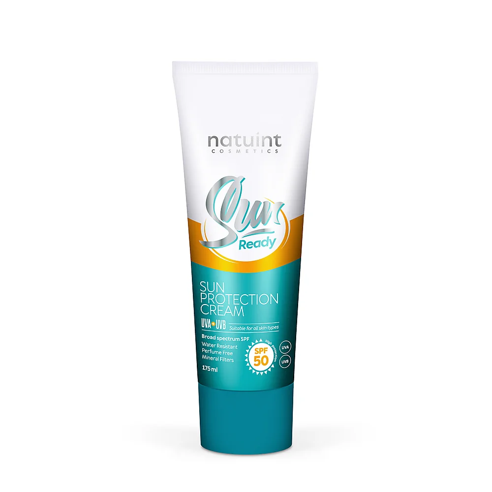 Natuint cosmetics - Ochranný telový krém proti slnečnému žiareniu - SPF 50 Sun Ready - Sun Protection Cream High Protection SPF 50