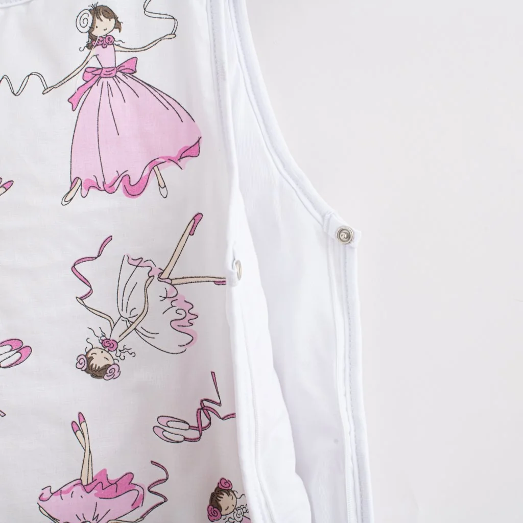 Dojčenský spací vak s výplňou New Baby Ballerina Bella 0-6 m,