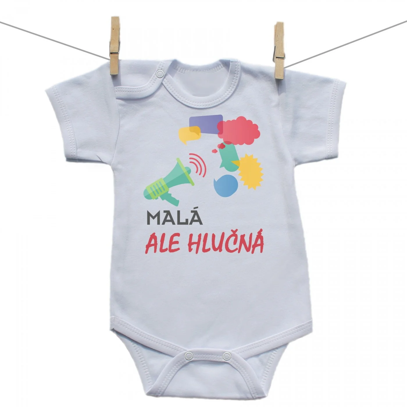Boodyy Body s krátkym rukávom Malá ale hlučná Veľkosť: 50