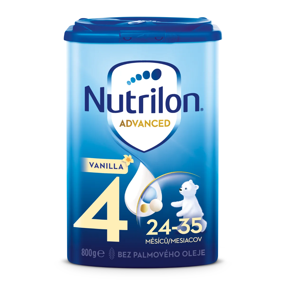 Nutrilon Advanced 4+ Vanilka 1×800 g, dojčenská mliečna výživa