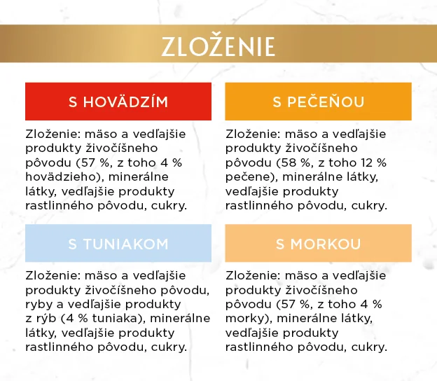 Gourmet Gold konzervy pre mačky tuniak, pečeň, morka, hovädzie paštéta 8×85 g 1×1 ks