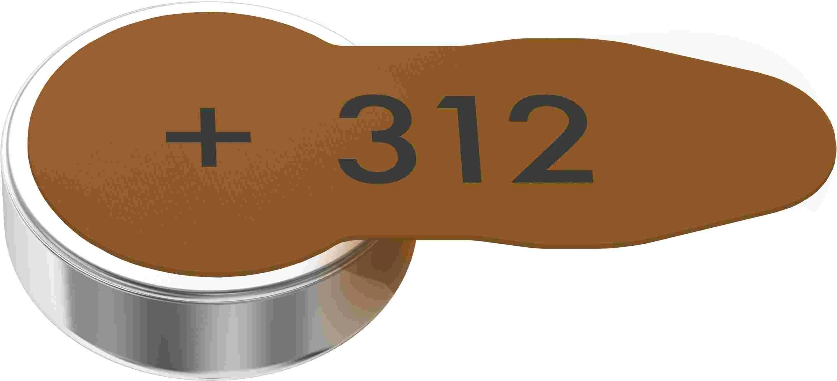 VARTA Hearing Aid Battery 312 BLI 6 1×6 ks, batérie do načúvacích prístrojov