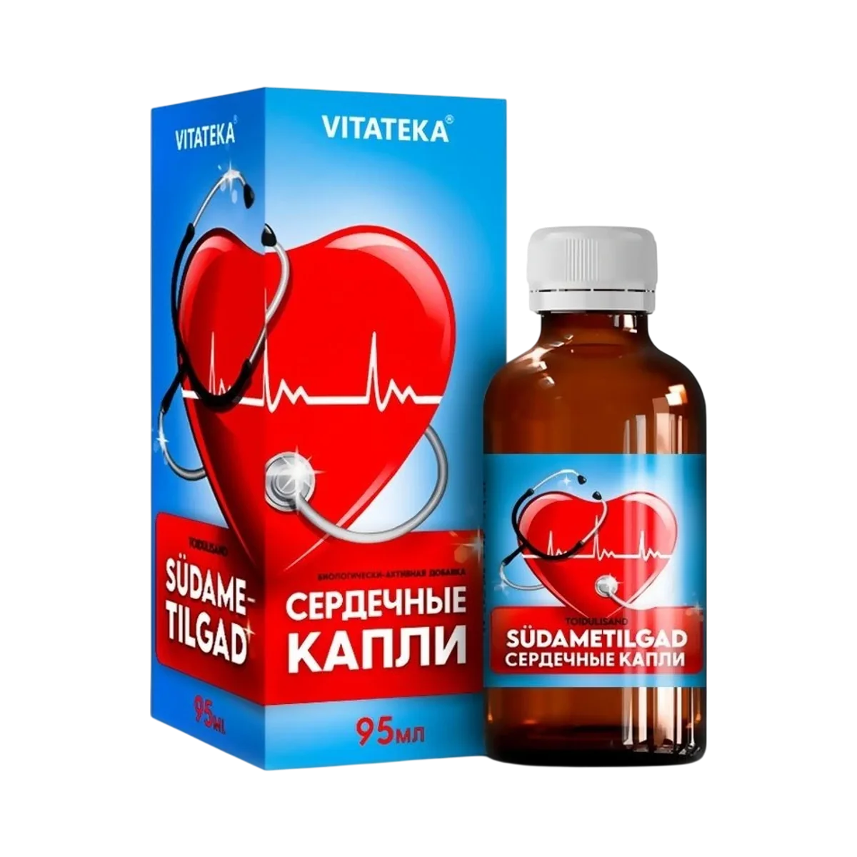 Bylinné kvapky na srdce – 95 ml – Vitateka