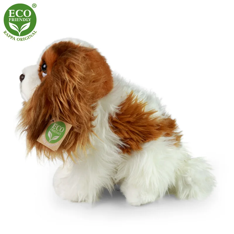 RAPPA - Plyšový pes king charles španiel 25 cm ECO-FRIENDLY