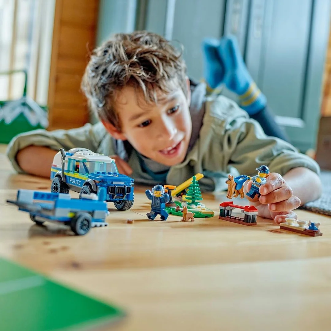 LEGO® City 60369 Mobilné cvičisko pre policajné psy