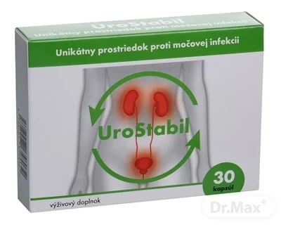 UroStabil 1×30 cps, výživový doplnok